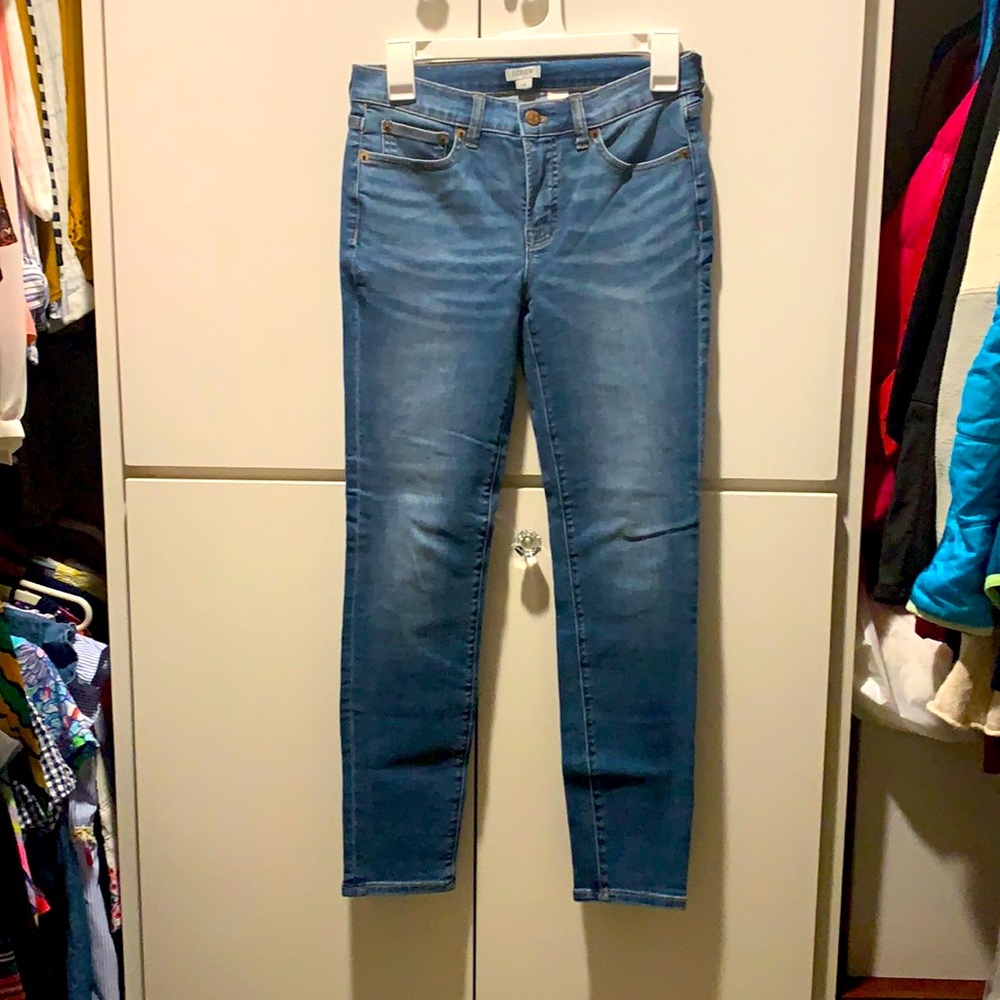 Jcrew ankle/cropped skinny jeans
